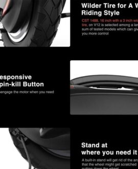 Inmotion V12 HT 100V Electric Unicycle