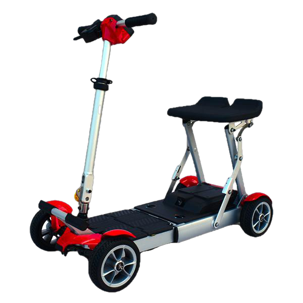 EV Rider Gypsy Q2 Folding Scooter 46 pounds Red New