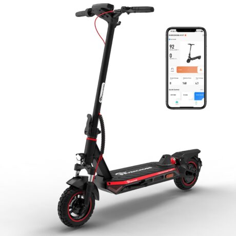 Evercross A1 Adult Electric Scooter - 800 Watt Portable Commuter App Controls
