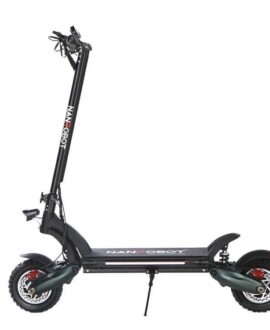 NanRobot D6+ Foldable Lightweight 2000W 26ah 52V 10" 28+ MPH Electric Scooter Black New