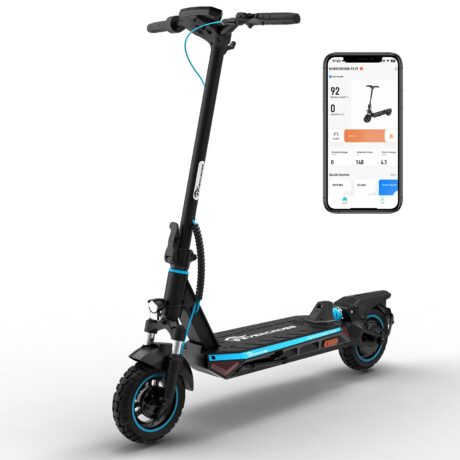 Evercross A1 Adult Electric Scooter - 800 Watt Portable Commuter App Controls