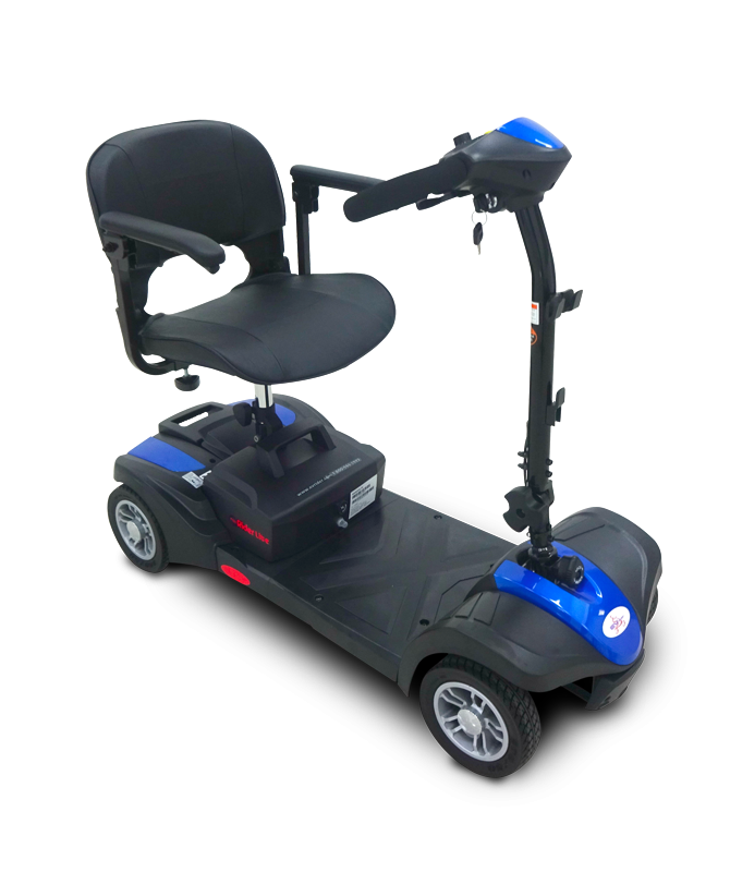 EV Rider Minirider Lite 4 Wheel Mobility Scooter Blue Open Box