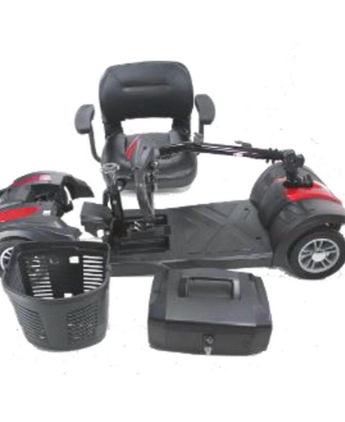 EV Rider Minirider Lite 4 Wheel Mobility Scooter Blue Open Box