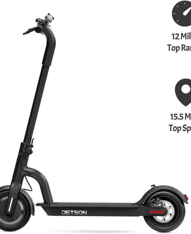 Jetson Eris Up To 12 Mile Range 14 MPH 8.5" Tires 250W Foldable Electric Scooter New