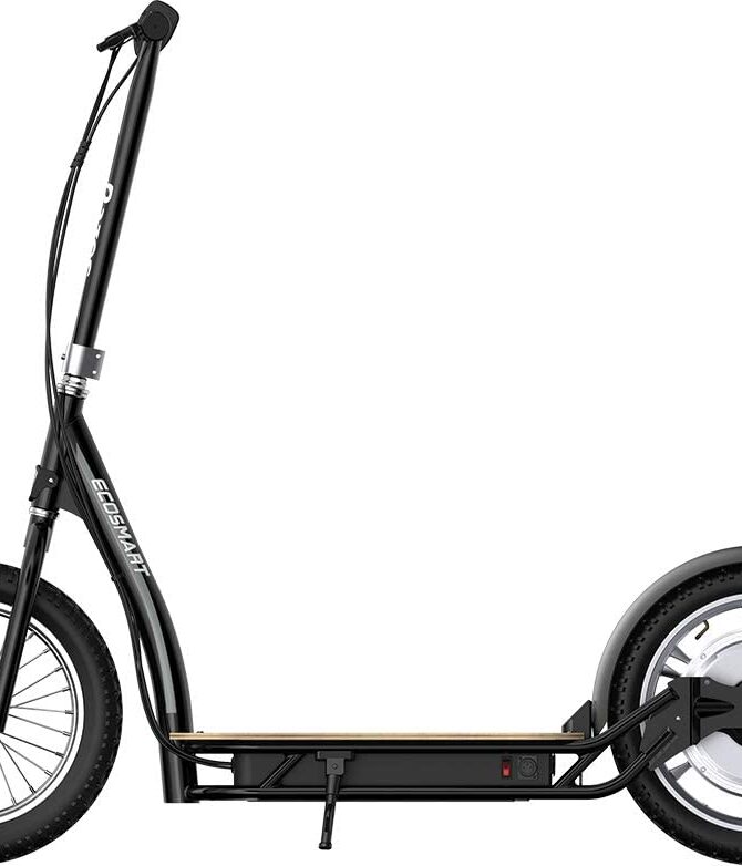 Razor EcoSmart SUP Up to 12 Mile Range 15.5 MPH 16" Tires Electric Scooter Black New