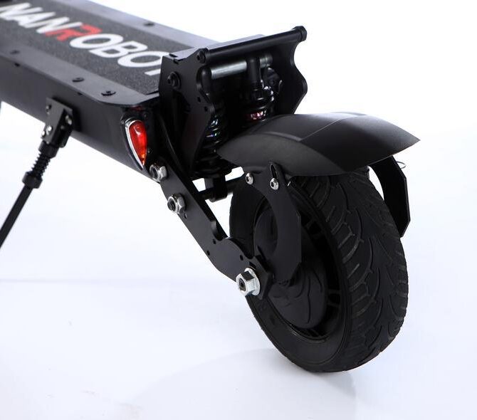 Nanrobot X6 Foldable Lightweight 8" Tires 500W 48V 15aH 24 MPH Electric Scooter Black New