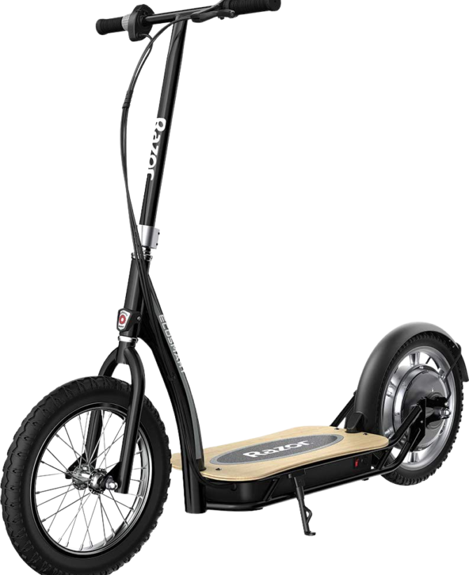 Razor EcoSmart SUP Up to 12 Mile Range 15.5 MPH 16" Tires Electric Scooter Black New