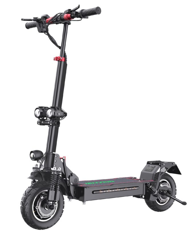 iENYRID ES10 Dual Motor Electric Scooter, 2000W Powerful Electric Scooter, Max Speed 31 Mph, Long Range 38 Miles, 48V 20Ah Battery, Max Load 330 Lbs