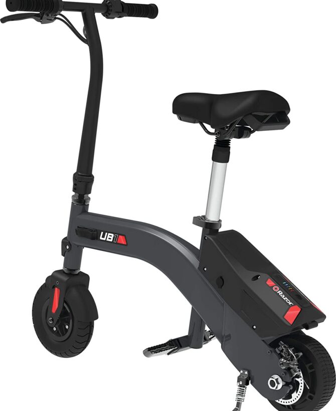 Razor UB1 Up to 8.5 Mile Range 13.5 MPH 8" Front Tire Electric Scooter New