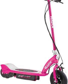 Razor E100 Sweet Pea Up to 40 Minute Run Time 10 MPH 8" Tires Electric Scooter Pink New