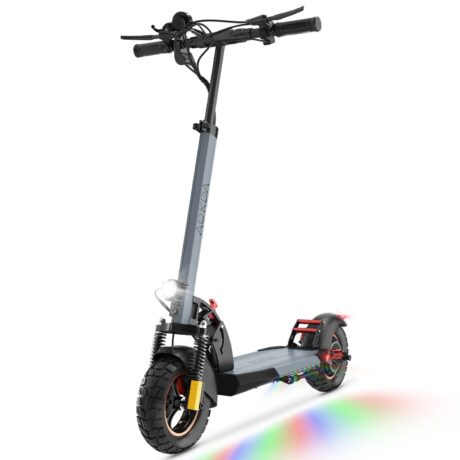 AOKDA A1 Folding Electric Scooter for Commuting, 800W Electric Scooter with 48V 10Ah Battery, Max Speed 45km/h, 15.5 Miles Distance, Max Load 265 Lbs