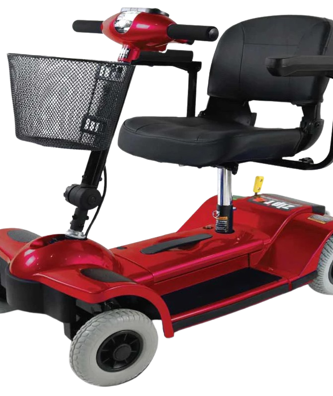 New Zip'r 4 Travel Mobility Scooter Red New