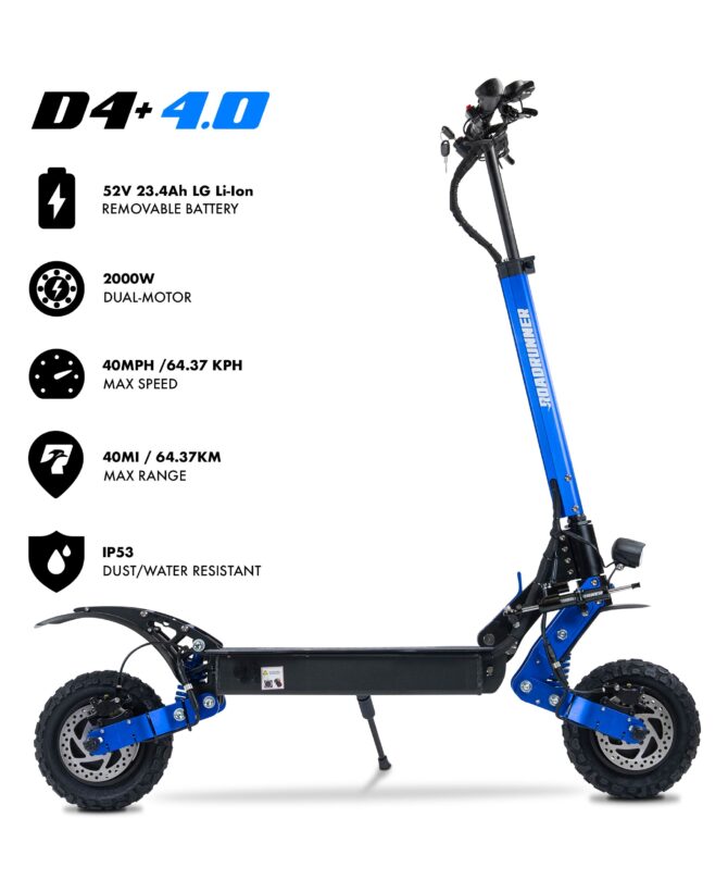 D4+ 4.0 Electric Scooter