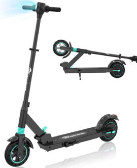 EVERCROSS E8 Electric Scooter - 8" Tires, 350W Motor, Max 15 MPH, 3 Speed Modes, Foldable Commuter