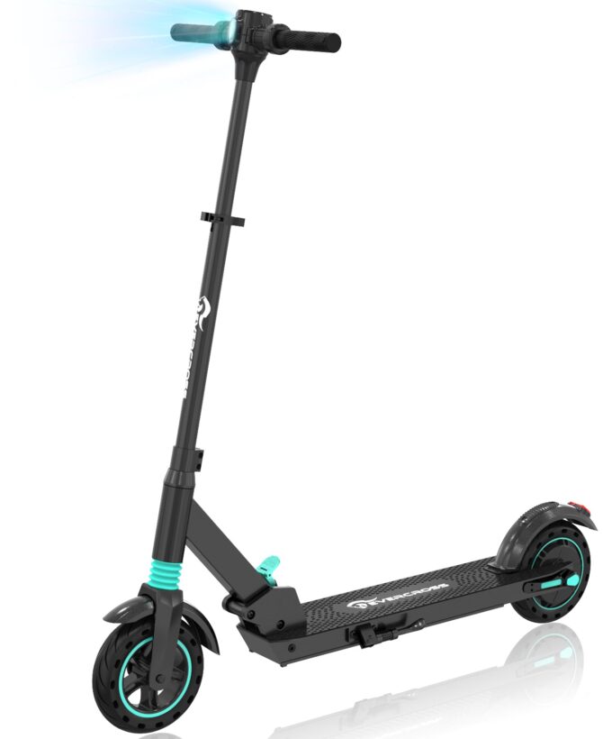 EVERCROSS E8 Electric Scooter - 8" Tires, 350W Motor, Max 15 MPH, 3 Speed Modes, Foldable Commuter