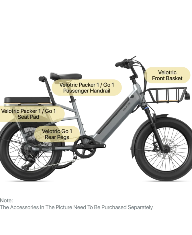 SALE:  Velotric GO 1 – Moped Style Utility Bike w/Throttle
