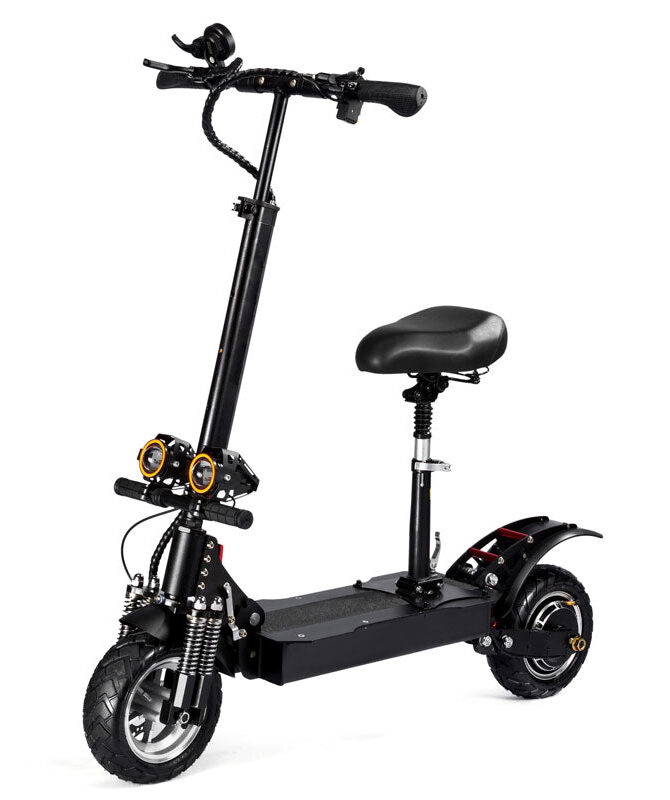 D4 Plus 2000W Dual Motor Folding Electric Scooter