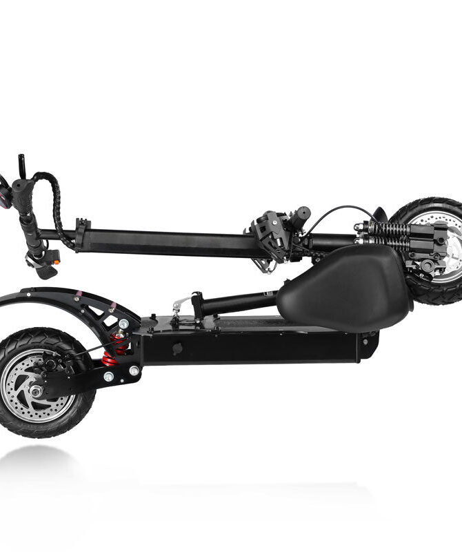 D4 Plus 2000W Dual Motor Folding Electric Scooter