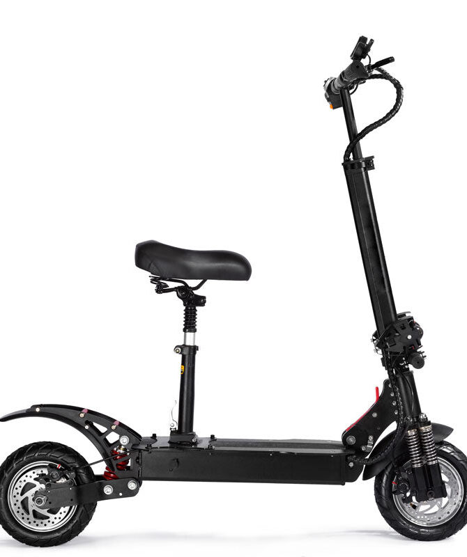 D4 Plus 2000W Dual Motor Folding Electric Scooter