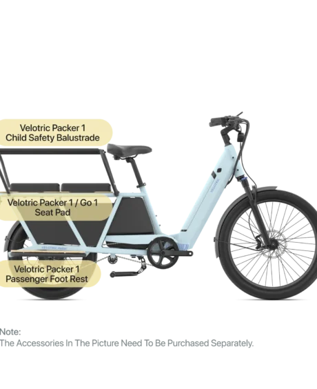 IN-STOCK:  Velotric Packer 1 – Electric Cargo Bike w/Throttle