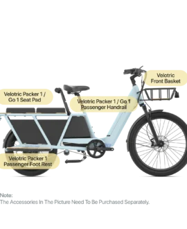 IN-STOCK:  Velotric Packer 1 – Electric Cargo Bike w/Throttle