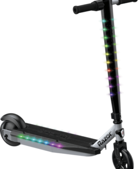 Razor | Power Core E90 Lightshow - Silver With Up to 10 mph (16 km/h) Max Speed | 13112116