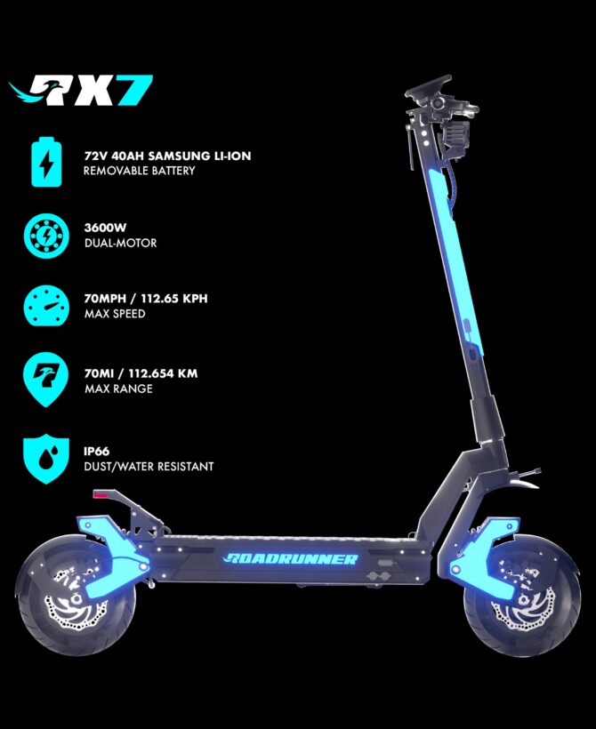 NEW! RX7 Electric Scooter