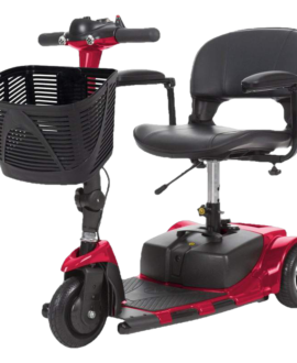 Vive Health MOB1025 3-Wheel Mobility Scooter Red New