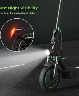isinwheel S9 Max Electric Scooter 22 Mile Range 21 MPH 500W with App Control New