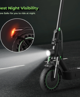 isinwheel S9 Max Electric Scooter 22 Mile Range 21 MPH 500W with App Control New Canada Only