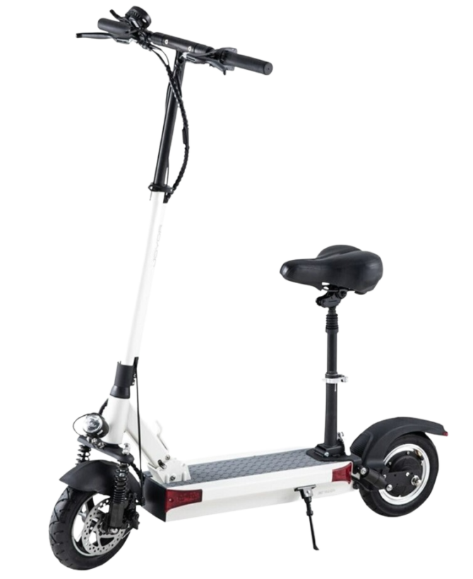 Joyor Y9 Up to 55.9 Mile Range 10" Tires Electric Scooter White New