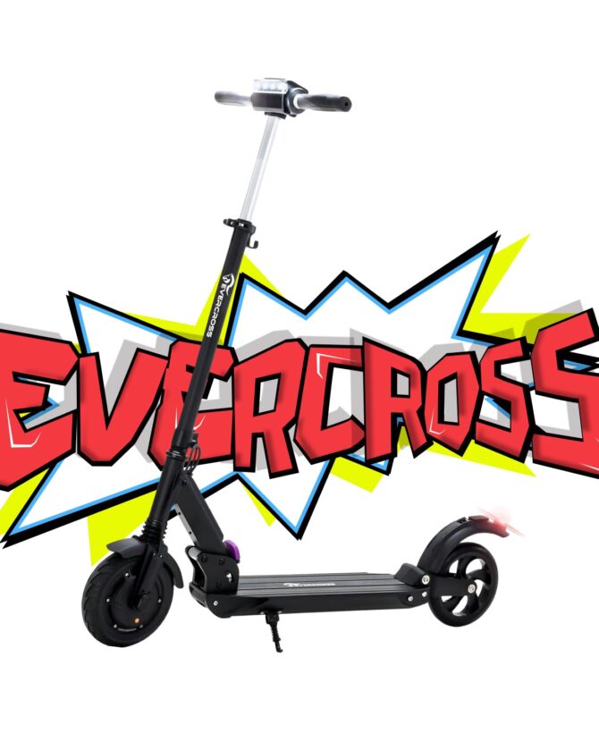 EVERCROSS EV08E Electric Scooter, 8" Solid Tires & 350W Motor