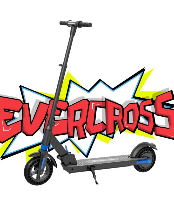 EVERCROSS EV08S Electric Scooter, 8" Solid Tires & 350W Motor