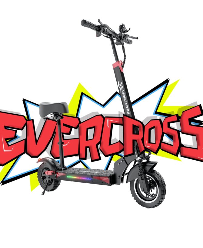EVERCROSS H5 ELECTRIC SCOOTER, 10" SOLID TIRES & 800W MOTOR, Cost-effective Model