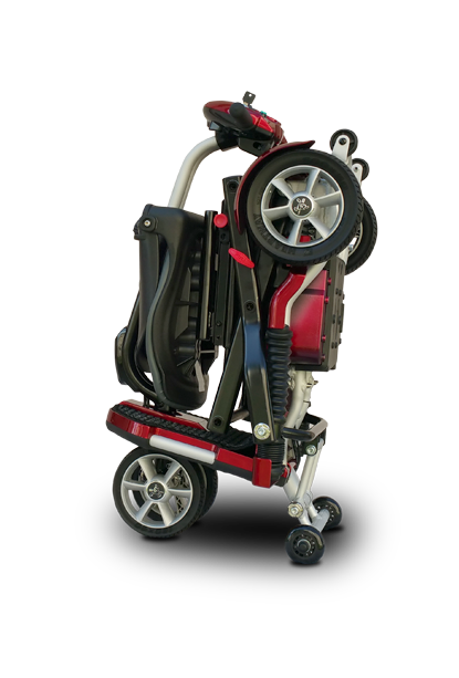 EV Rider Transport Plus Folding Scooter Plum Open Box