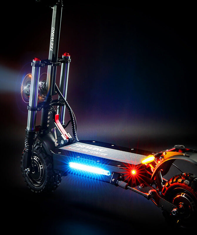 X4 5600W Dual Motor Folding Electric Scooter
