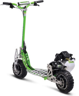 UberScoot 70x 2-Speed Gas Scooter Green