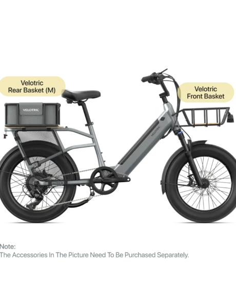 SALE:  Velotric GO 1 – Moped Style Utility Bike w/Throttle