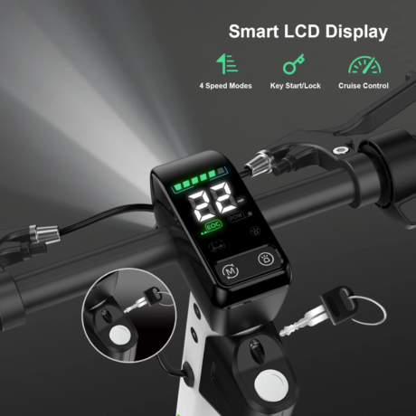 isinwheel X3 Pro Commuter Electric Scooter 37 Mile Range 28 MPH 1200W New