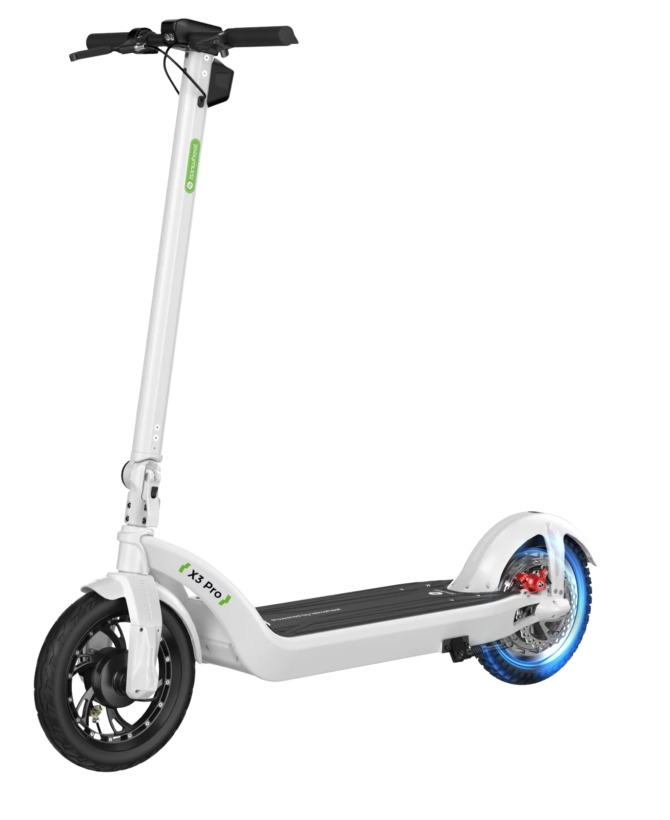 isinwheel X3 Pro Commuter Electric Scooter 37 Mile Range 28 MPH 1200W New