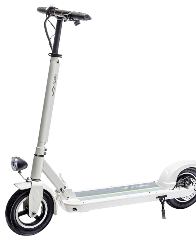 Joyor X5 Up to 36.9 Mile Range 10" Tires Electric Scooter White New
