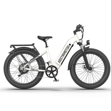 Aostirmotor Queen 1000W 52V All Terrain Step-Thru  Fat Tire Electric Bike