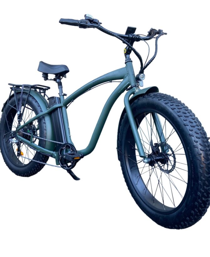 Coastal Cruiser 48V / 750w Fat Tire Cruiser Step Over Electric Bike