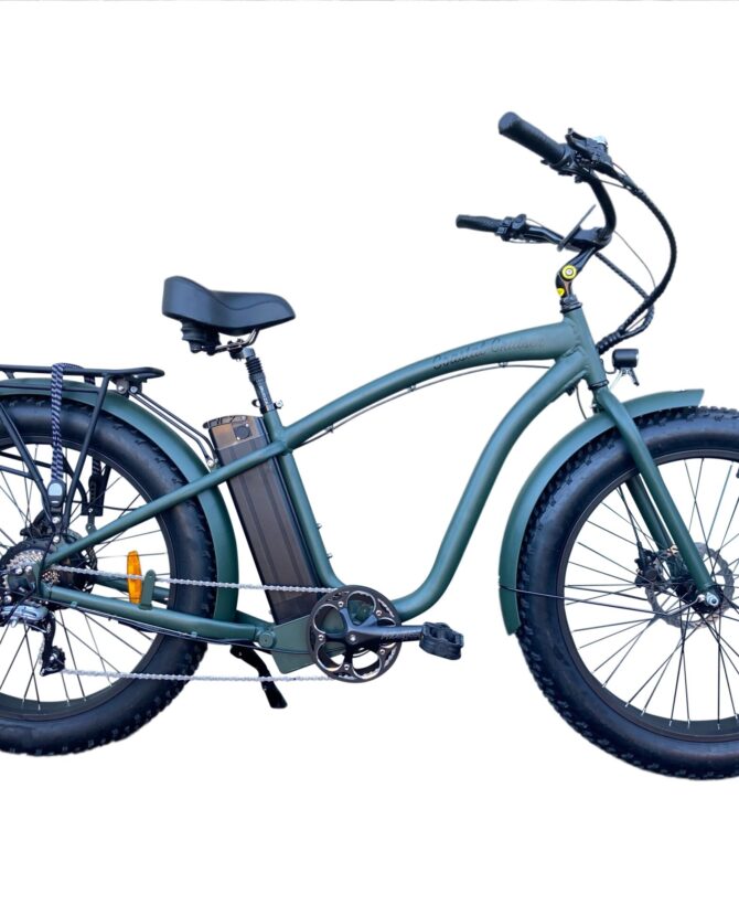 Coastal Cruiser 48V / 750w Fat Tire Cruiser Step Over Electric Bike