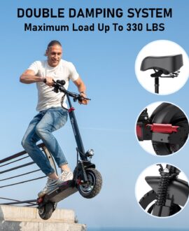 EVERCROSS H5 ELECTRIC SCOOTER, 10" SOLID TIRES & 800W MOTOR, Cost-effective Model