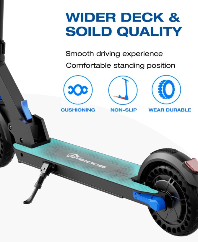 EVERCROSS EV08S Electric Scooter, 8" Solid Tires & 350W Motor