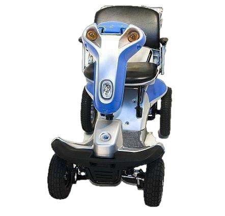 Tzora Titan Hummer XL 4 Wheel Heavy Duty Folding All Terrain Mobility Scooter Blue New