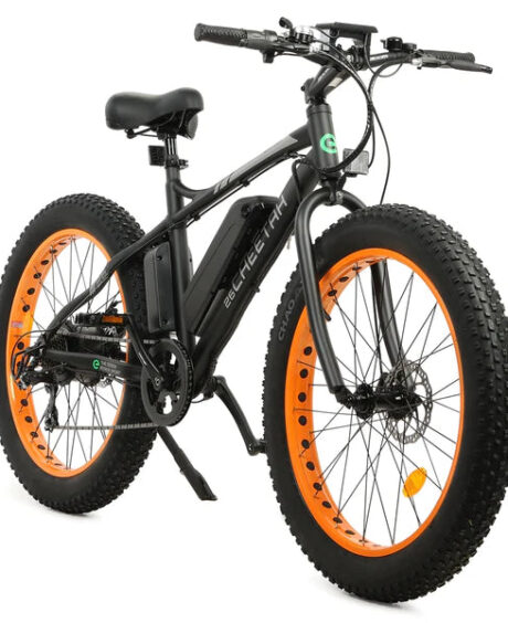 Ecotric Cheetah 26 Fat Tire Beach Snow Electric Bike