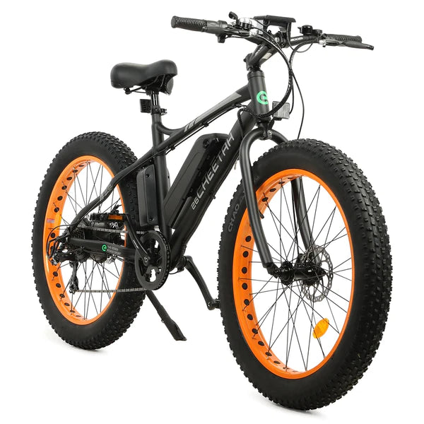 Ecotric Cheetah 26 Fat Tire Beach Snow Electric Bike