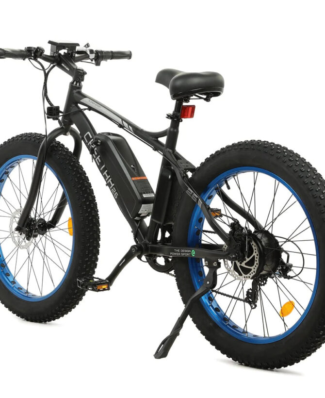 Ecotric Cheetah 26 Fat Tire Beach Snow Electric Bike